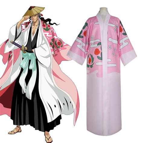 bleach kimono|bleach captain with pink kimono.